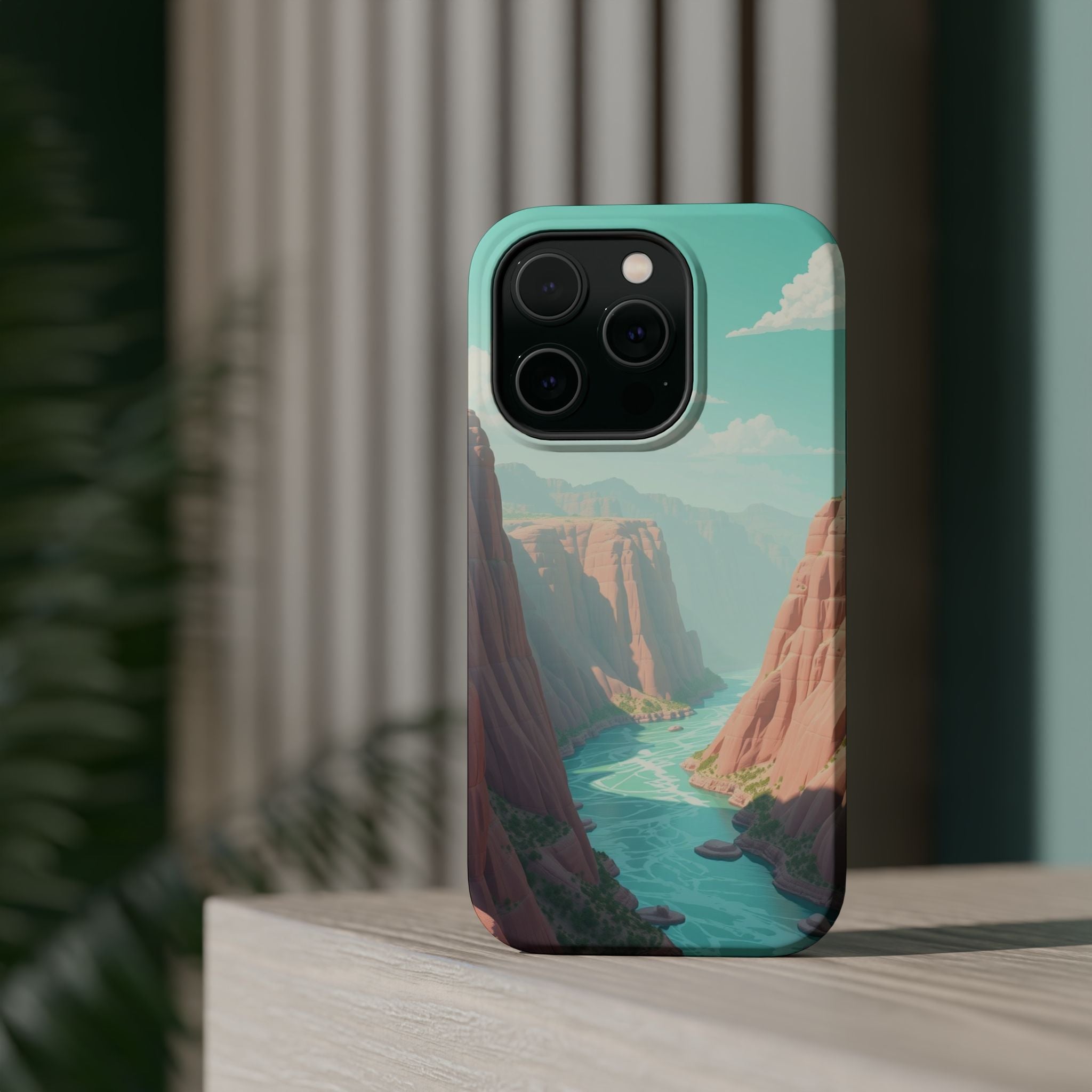 iPhone River Canyon Mystic Art Slim Everyday Designer Case · iPhone Case