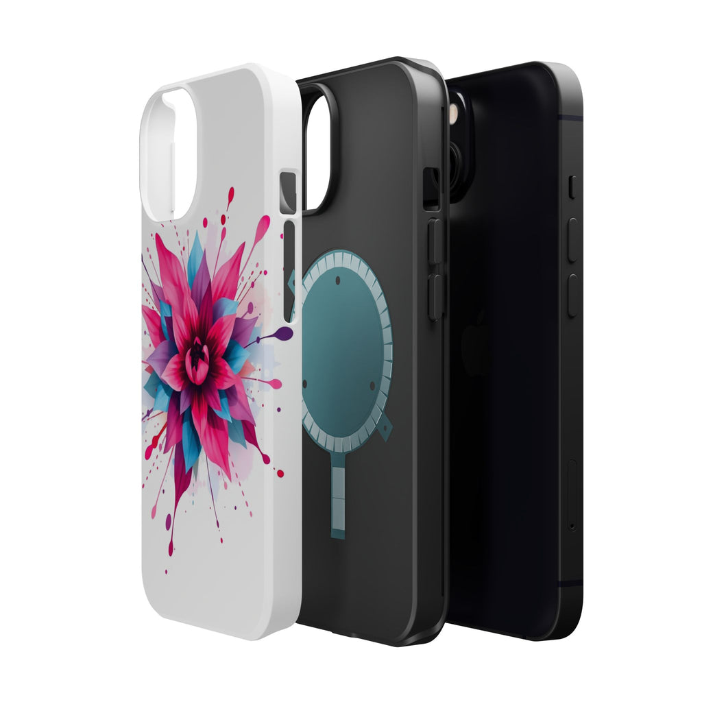 iPhone Floral Watercolor Splash Electric Art Slim iPhone Everyday · iPhone Case