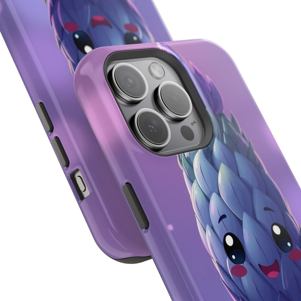 iPhone Indigo And Violet Bud Burst Bold Modern Everyday Snap Case · iPhone Case