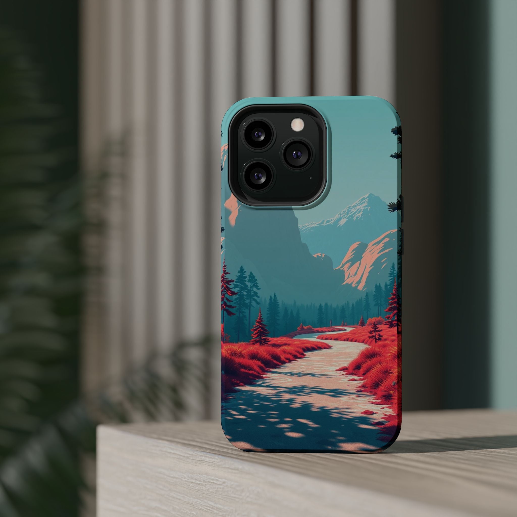 iPhone Pine Ridge Bold Art Slim Everyday Designer Case · iPhone Case Soft Finish