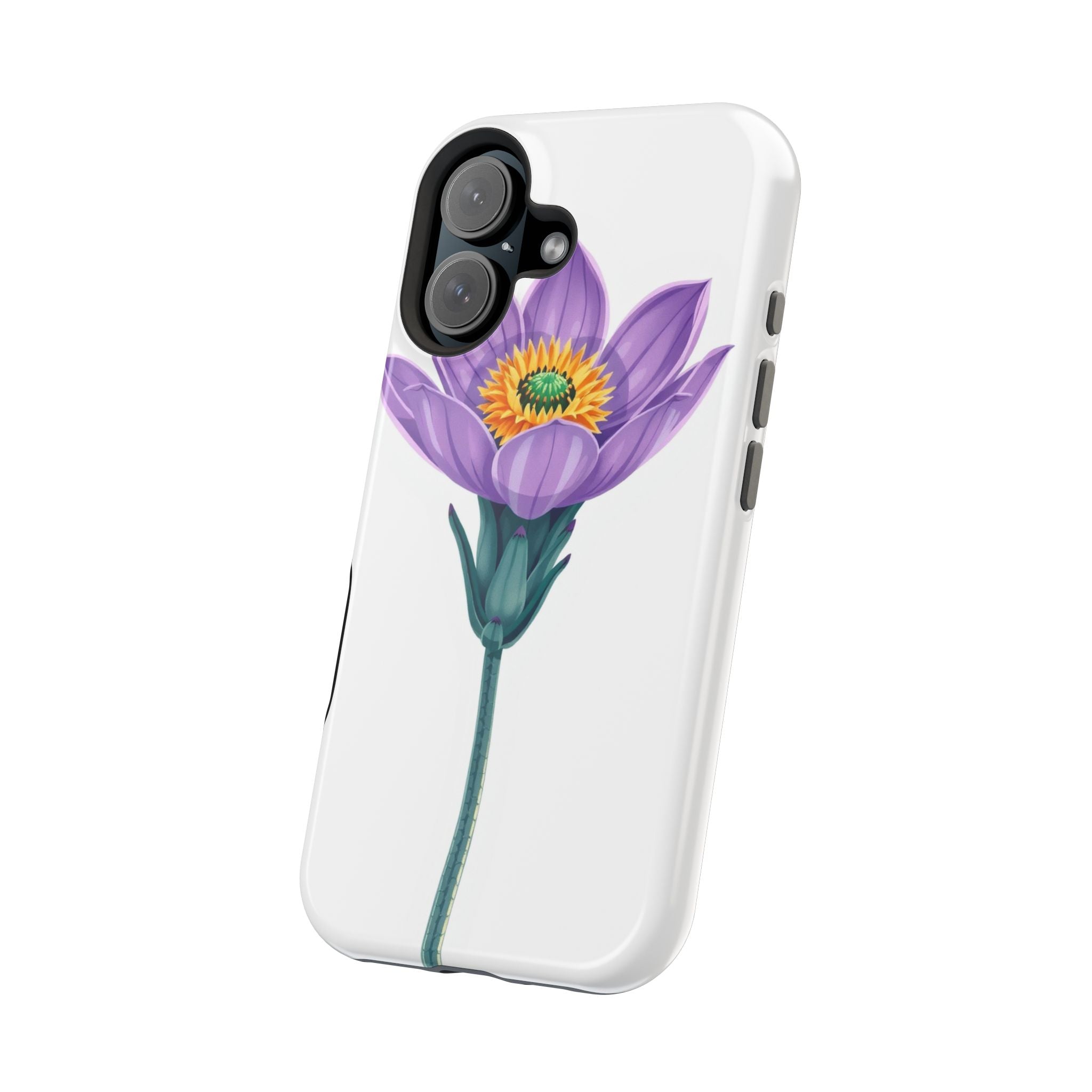 iPhone Indigo And Violet Desert Flower Slim Everyday Designer Case · iPhone Case