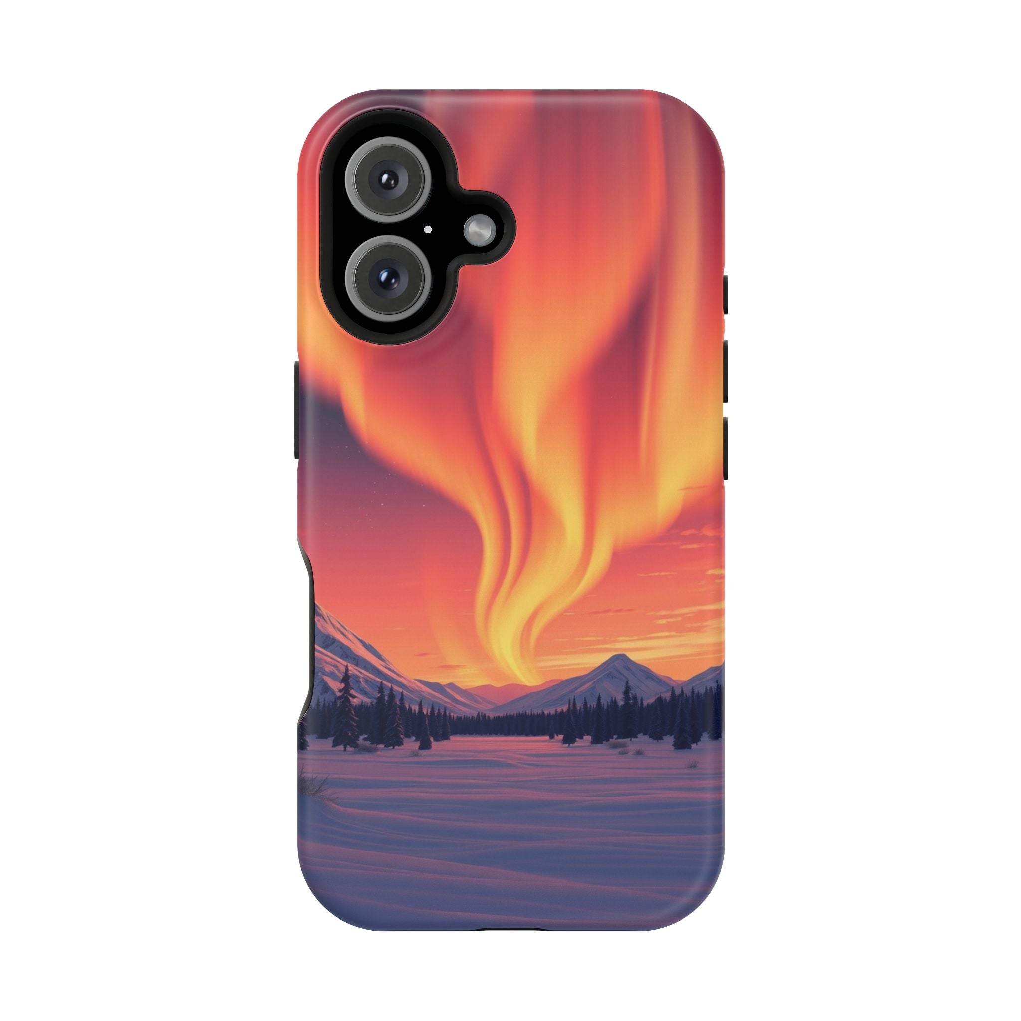 iPhone Sunset Amber And Peach Northern Lights Slim iPhone Everyday · iPhone Case