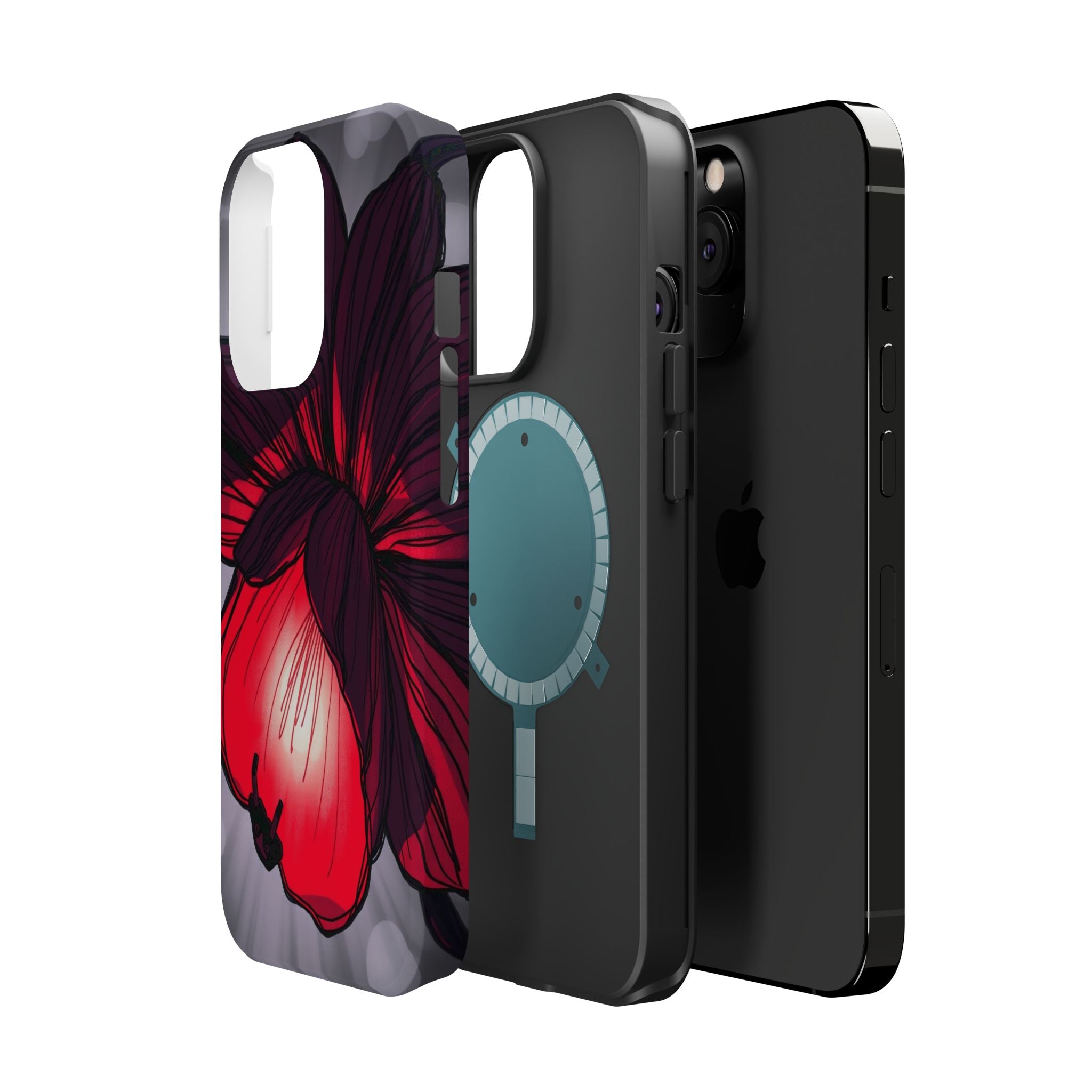 iPhone Night Bloomer Hand-Drawn Sketch Slim Everyday Designer Case · iPhone Case