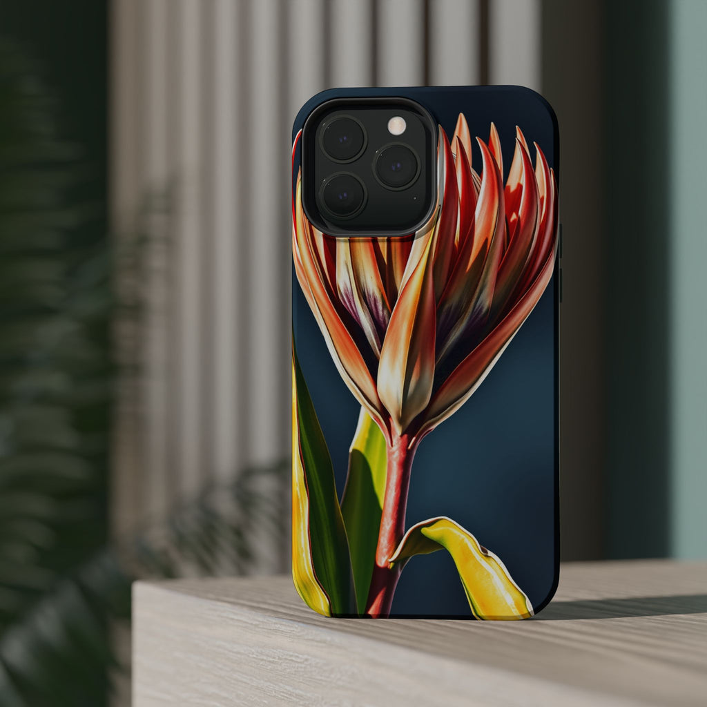 iPhone Protea Bold Vibrant Watercolor Slim Snap Case Ga · iPhone Case