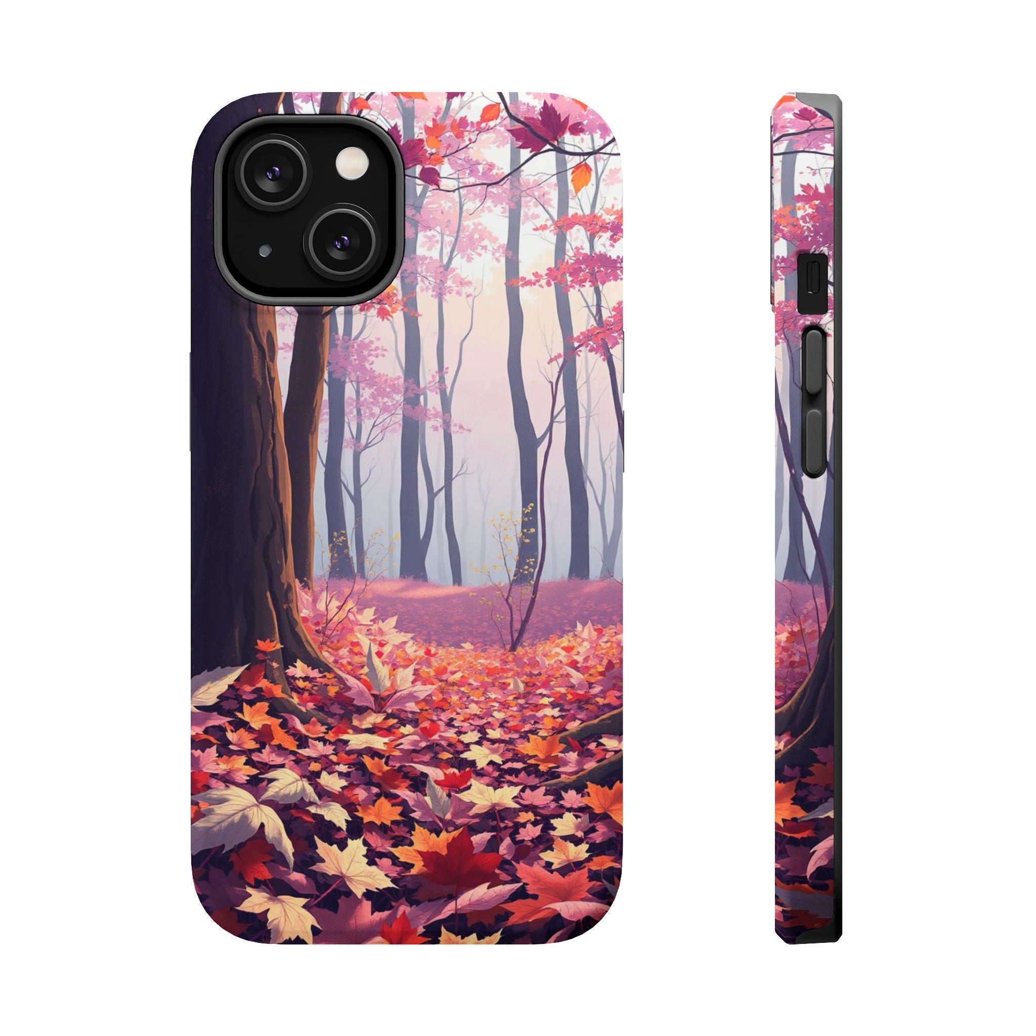 iPhone Radiant Autumn Forest Floor Design Slim iPhone 15 Everyday · iPhone Case