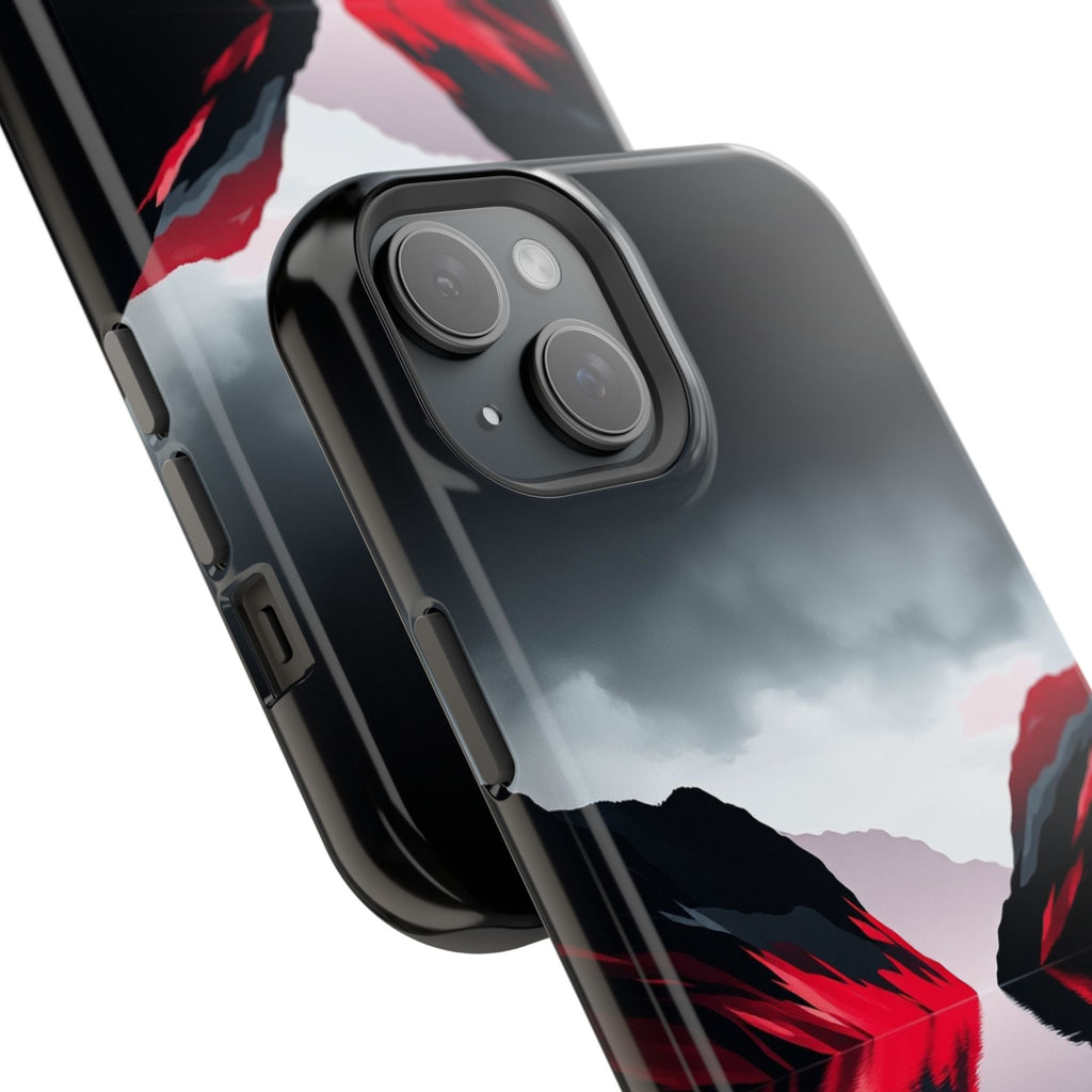 iPhone Vibrant Fjord Reflection Design Slim Everyday Designer Case · iPhone Case