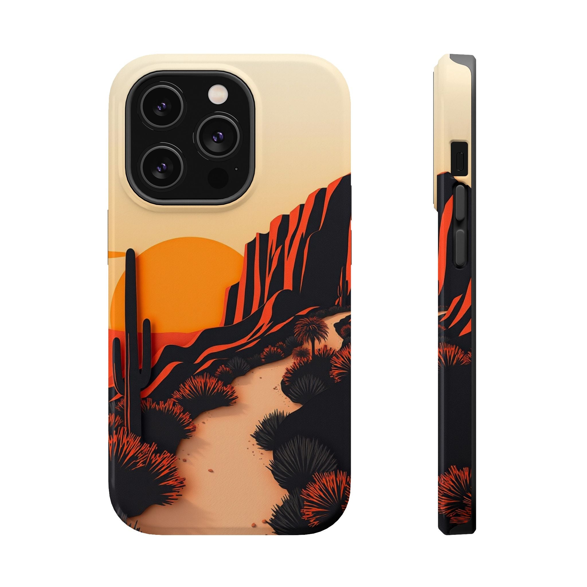 iPhone Serene Mesa Sunset Design 12 Slim Everyday Designer Case · iPhone Case