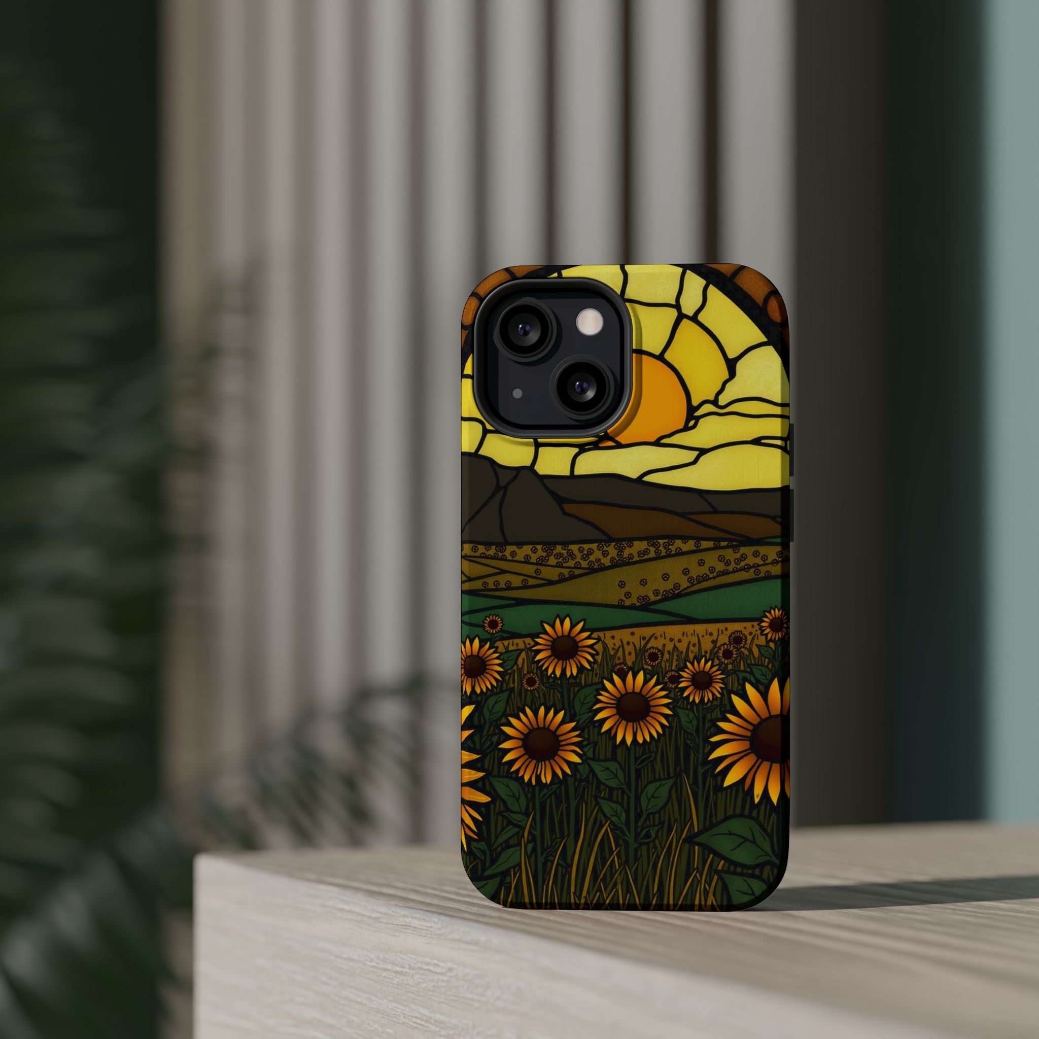 iPhone Sunflower Prairie Enchanted Art Slim Everyday Designer Case · iPhone Case