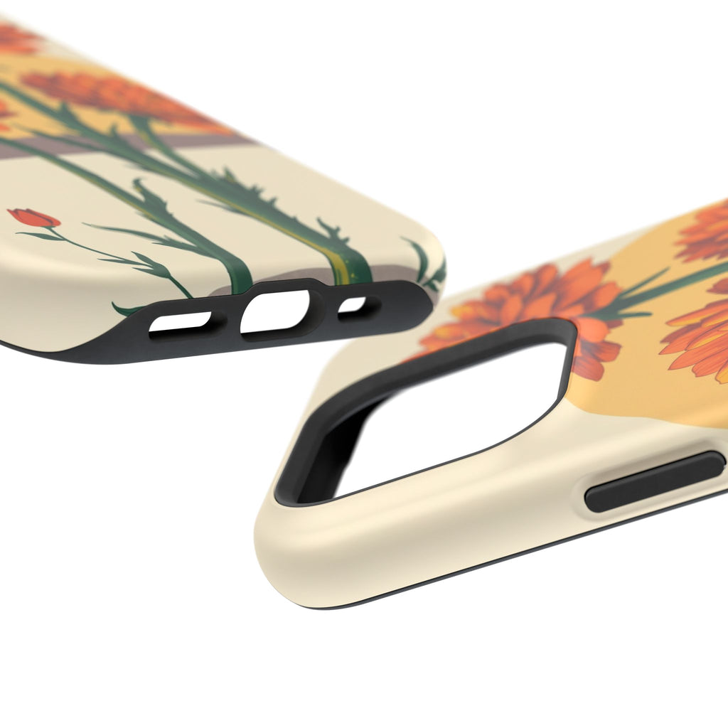 iPhone Ranunculus Stack Bold Art Bold Modern Everyday Snap Case · iPhone Case