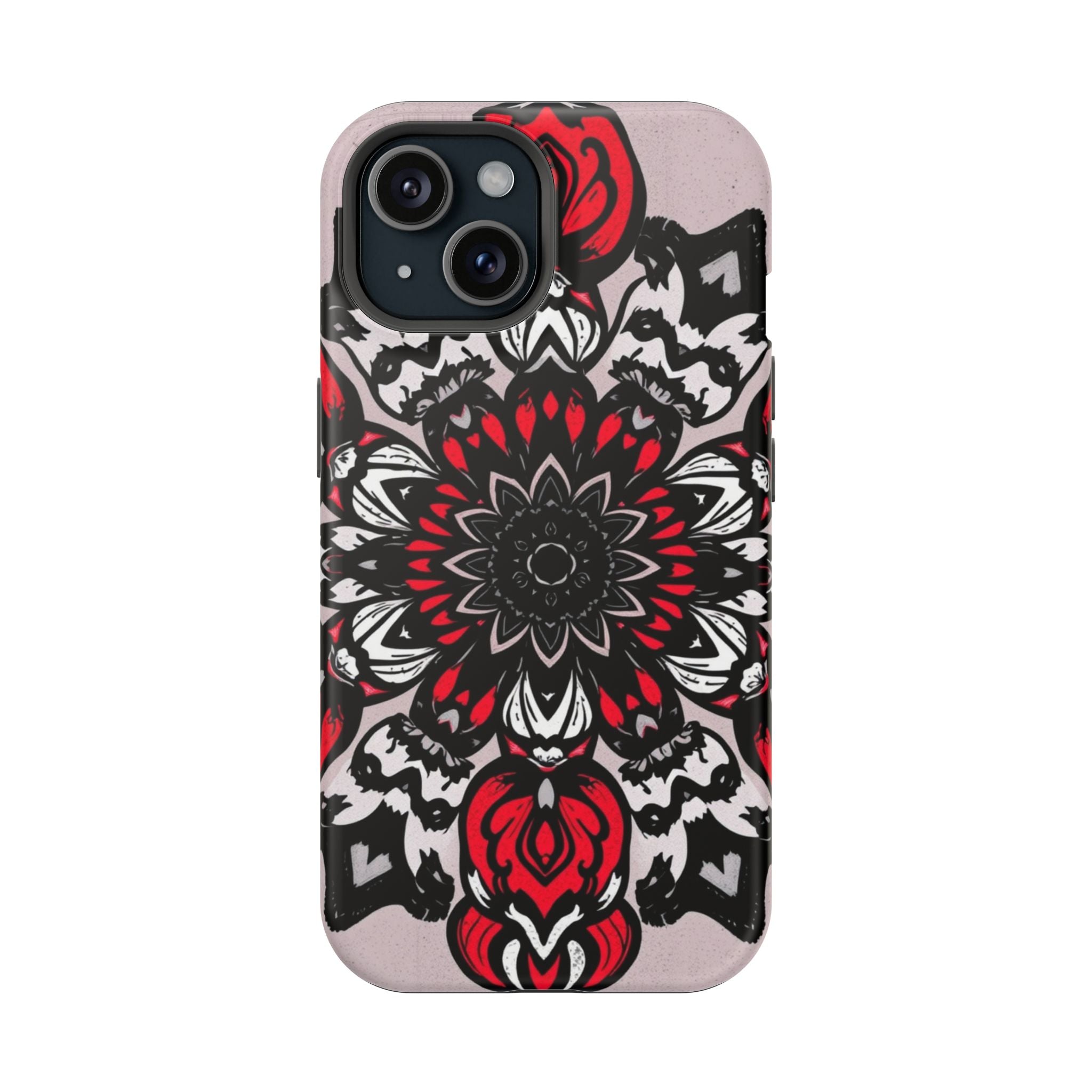 iPhone Floral Mandala Bold Art Slim Everyday Designer Case · iPhone Case