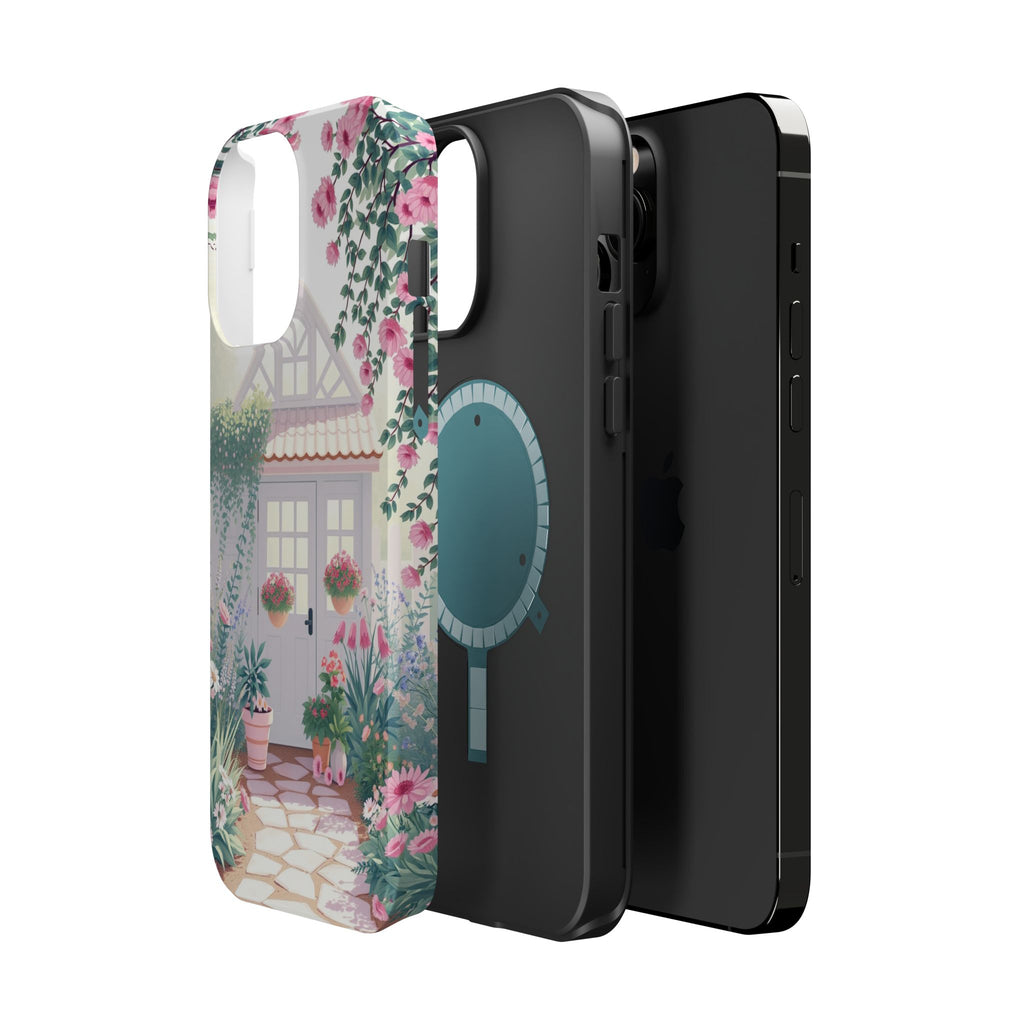 iPhone Cottage Garden Pastel Kawaii Slim Everyday Designer Case · iPhone Case