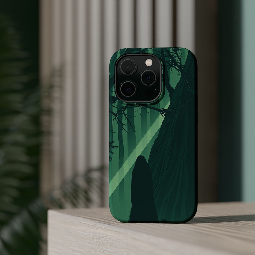iPhone Sage And Ivory Dark Forest Spirits Slim Everyday Designer Case · iPhone C