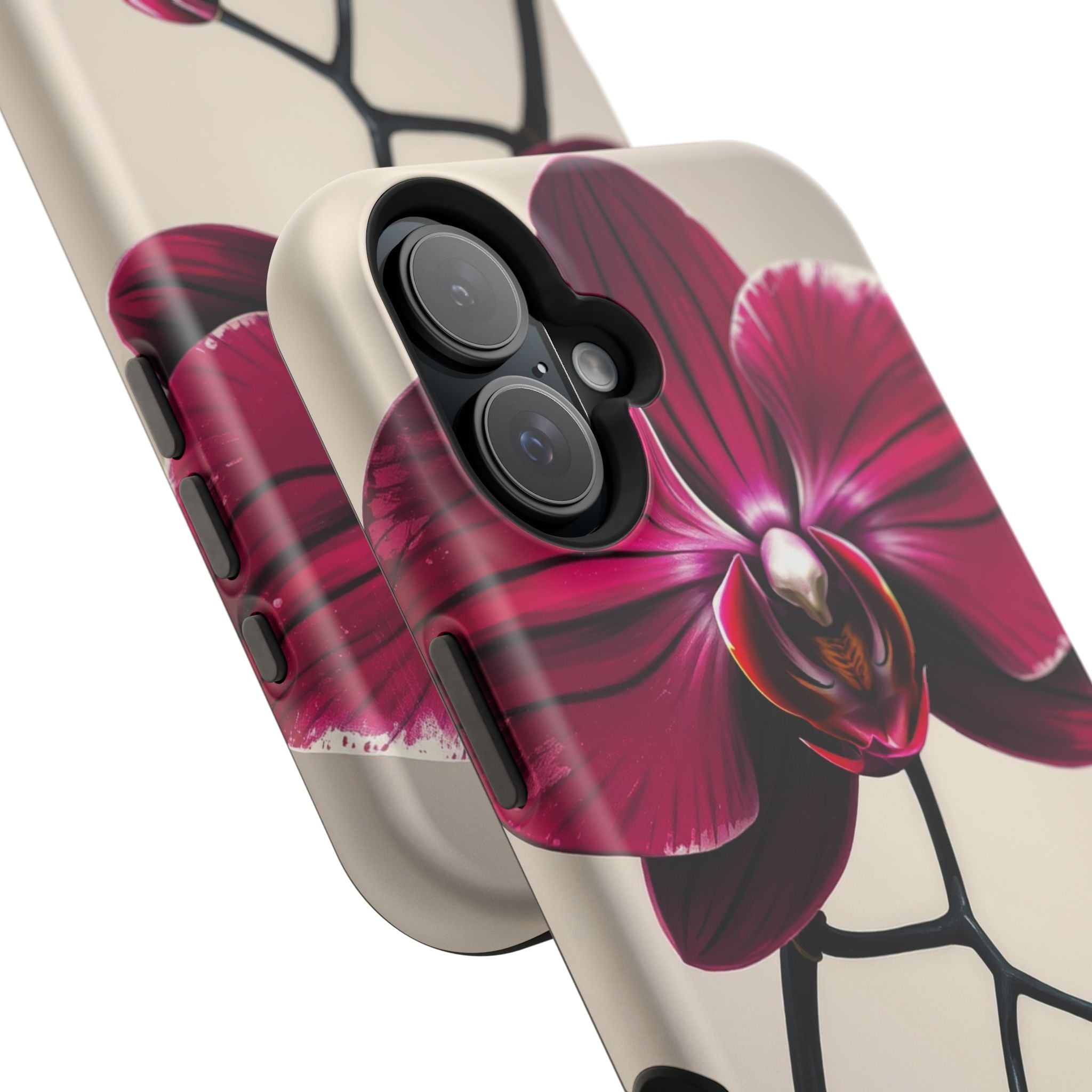 iPhone Orchid Study Enchanted Art Bold Modern Everyday Snap Case · iPhone Case