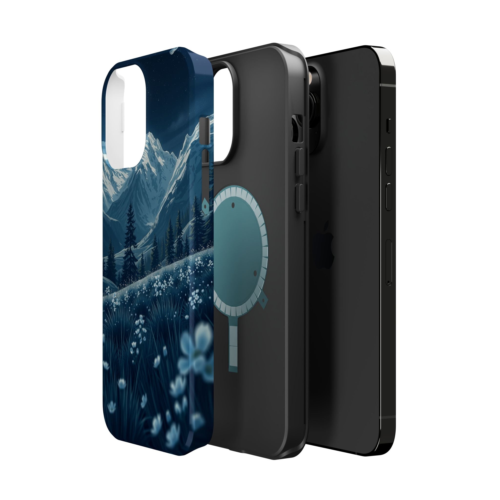 iPhone Dreamy Alpine Meadow Design Bold Modern Everyday Snap Case · iPhone Case
