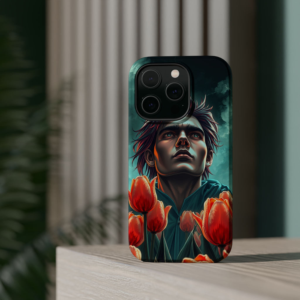 iPhone Tulip Row Electric Art Slim Everyday Designer Case · iPhone Case