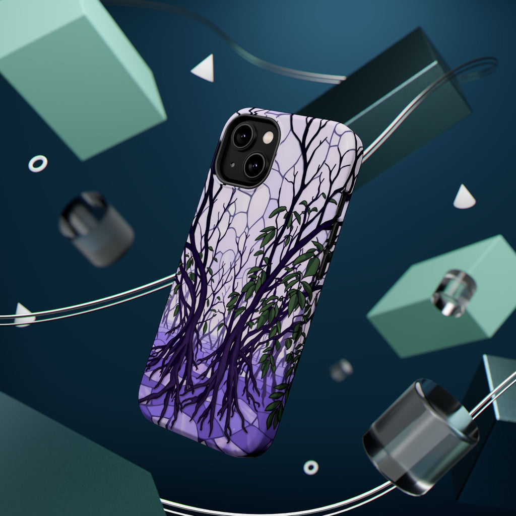 iPhone Lavender And Pearl Mangrove Roots Slim Everyday iPhone Designer · iPhone