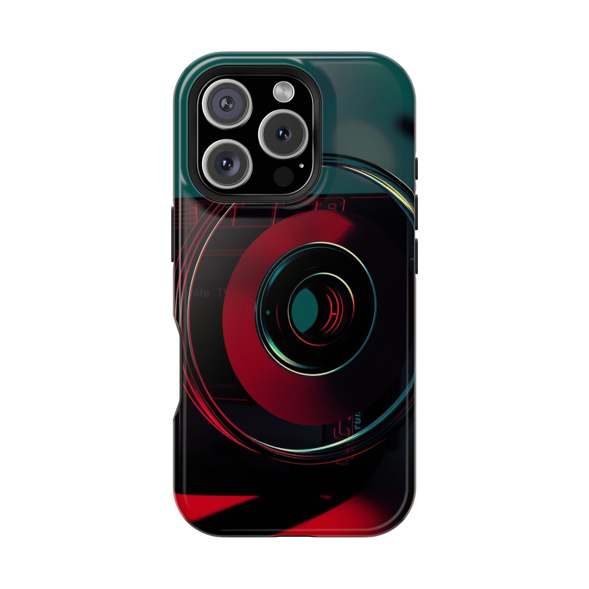 iPhone Vibrant Cassette Tape Rewind Design Slim Everyday Designer Case · iPhone