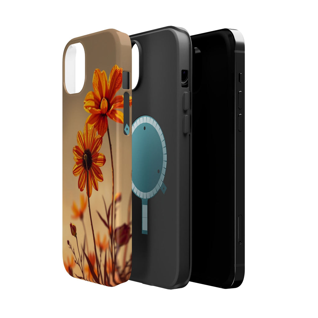 iPhone Floral Dark Academia Dreamy Design Slim Snap Case · iPhone Case