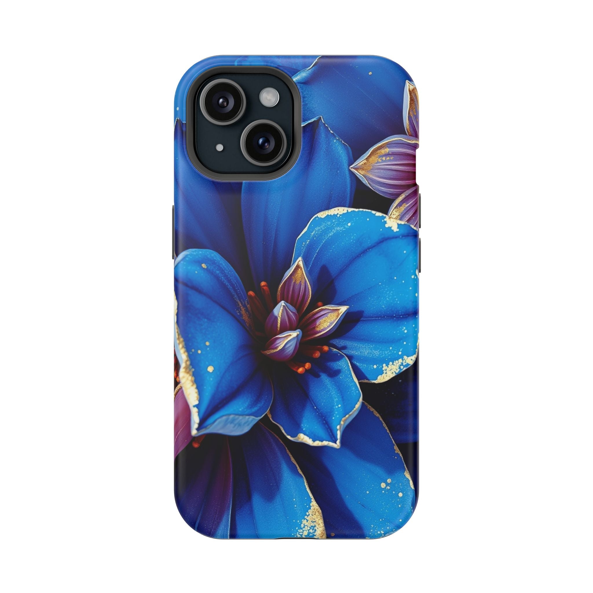 iPhone Floral Gold Foil Serene Design Slim Snap Case Ga · iPhone Case