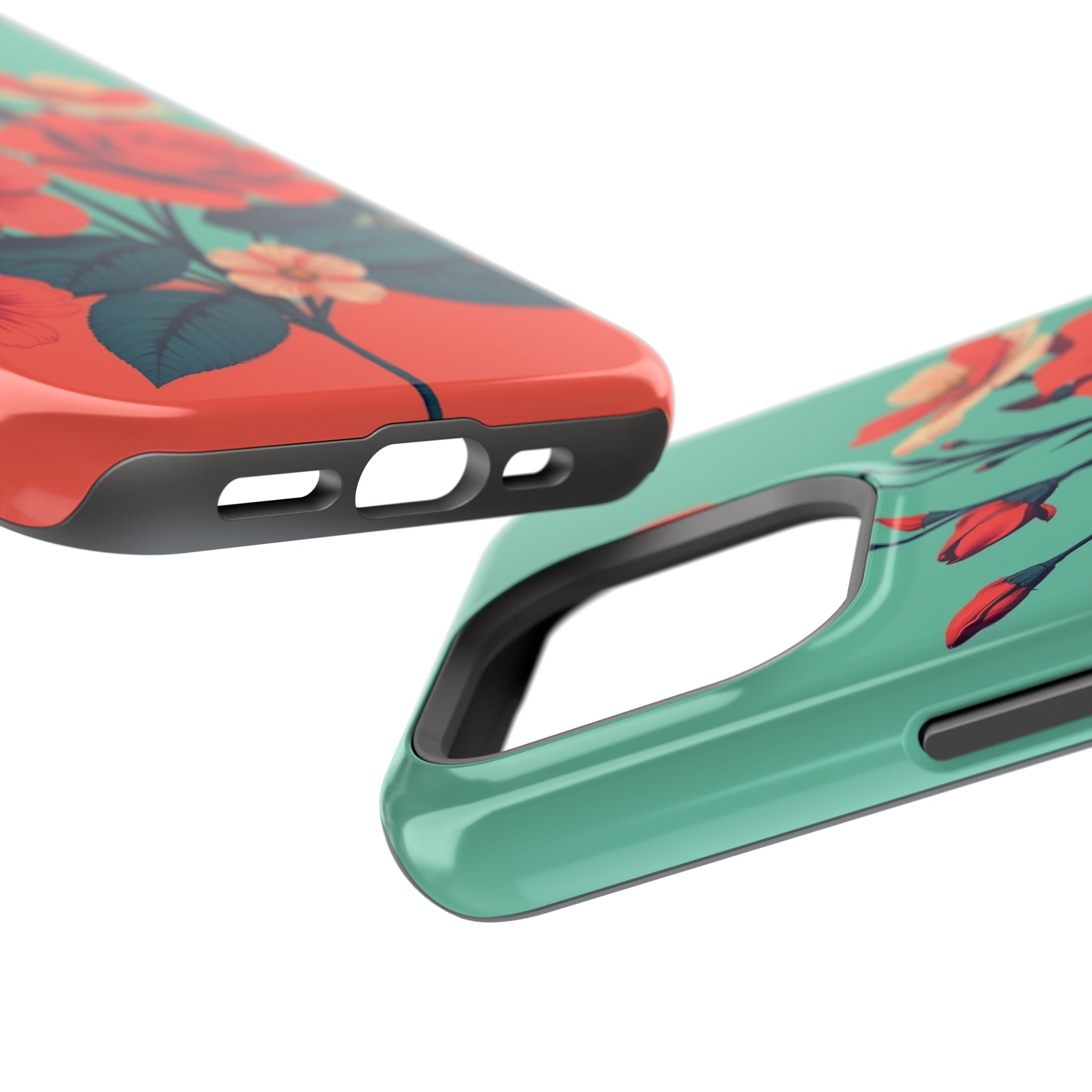 iPhone Pin-up Floral Cinematic Art Bold Modern Everyday Snap Case · iPhone Case