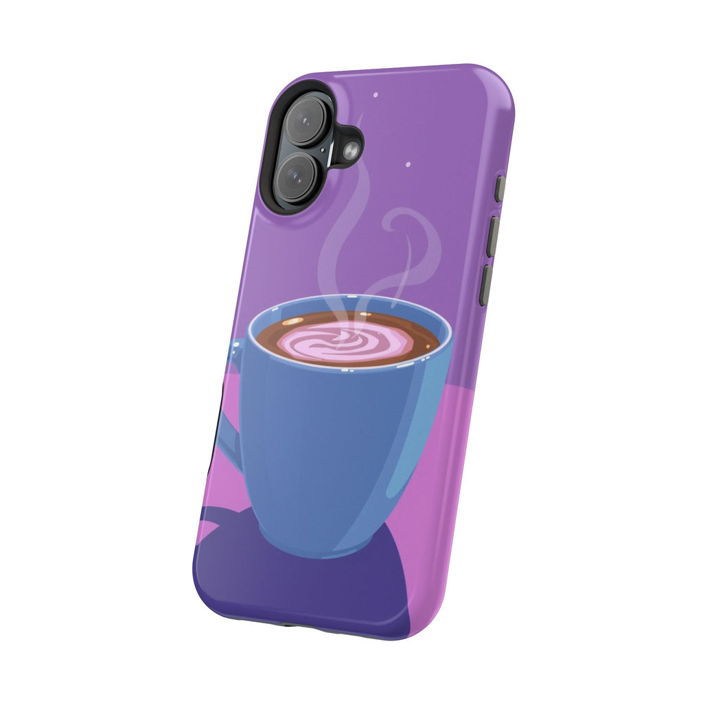 iPhone Emotional Support Coffee Pixel Art -Bit Soft Finish Everyday Case · iPhon