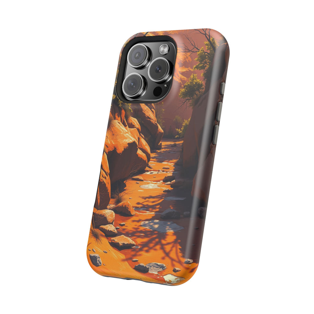 iPhone Spring Creek Bold Art Slim Everyday Designer Case · iPhone Case