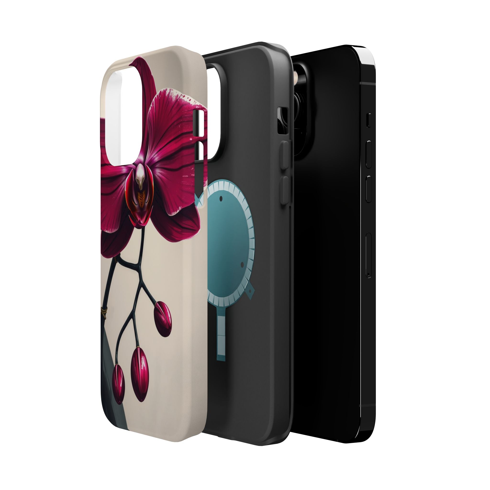 iPhone Orchid Study Enchanted Art Bold Modern Everyday Snap Case · iPhone Case