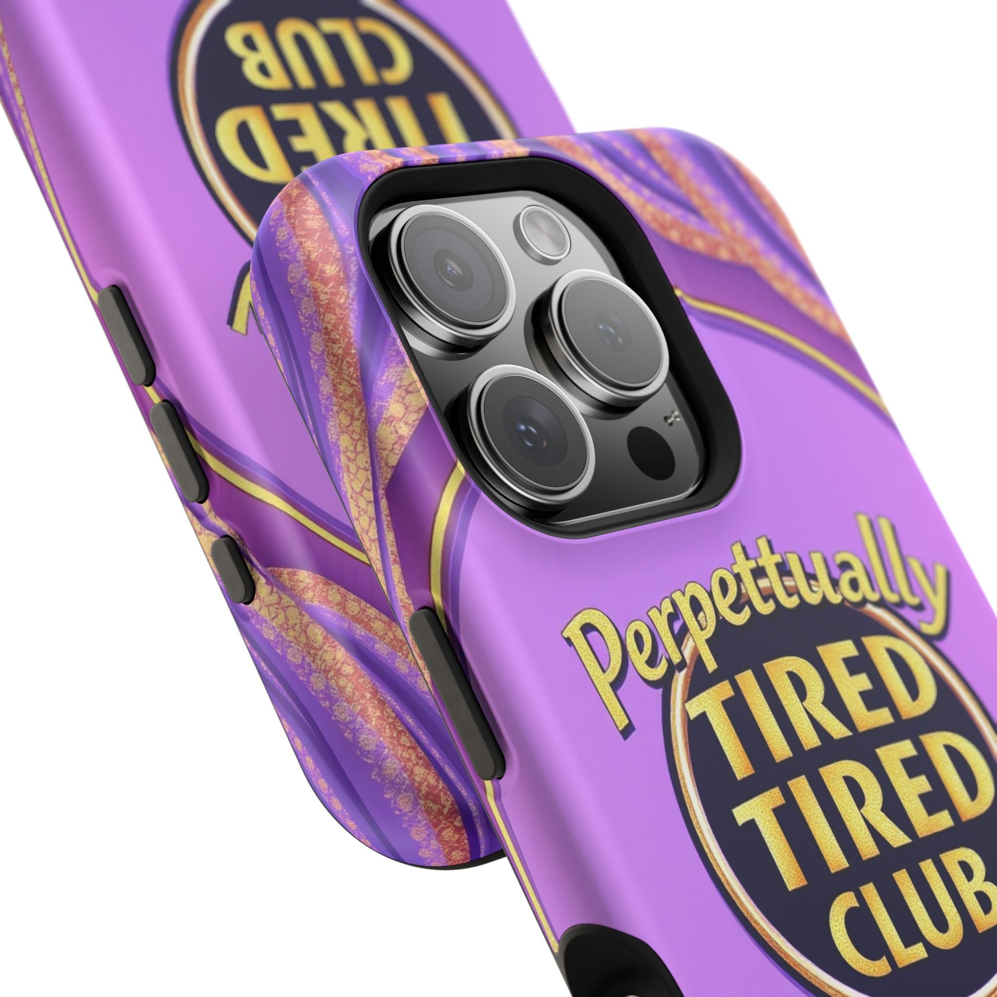 iPhone Perpetually Tired Club Bold Art Slim Everyday Designer Case · iPhone Case