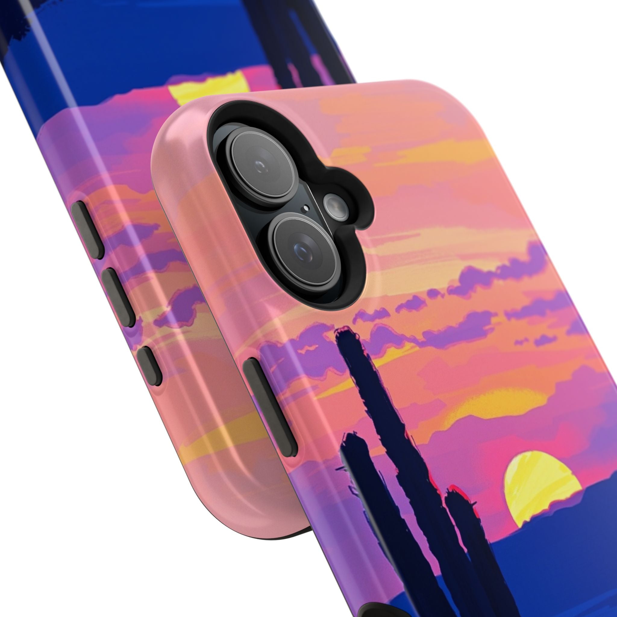 iPhone Mesa Sunset Oil Painting Impressionist Slim iPhone Everyday · iPhone Case