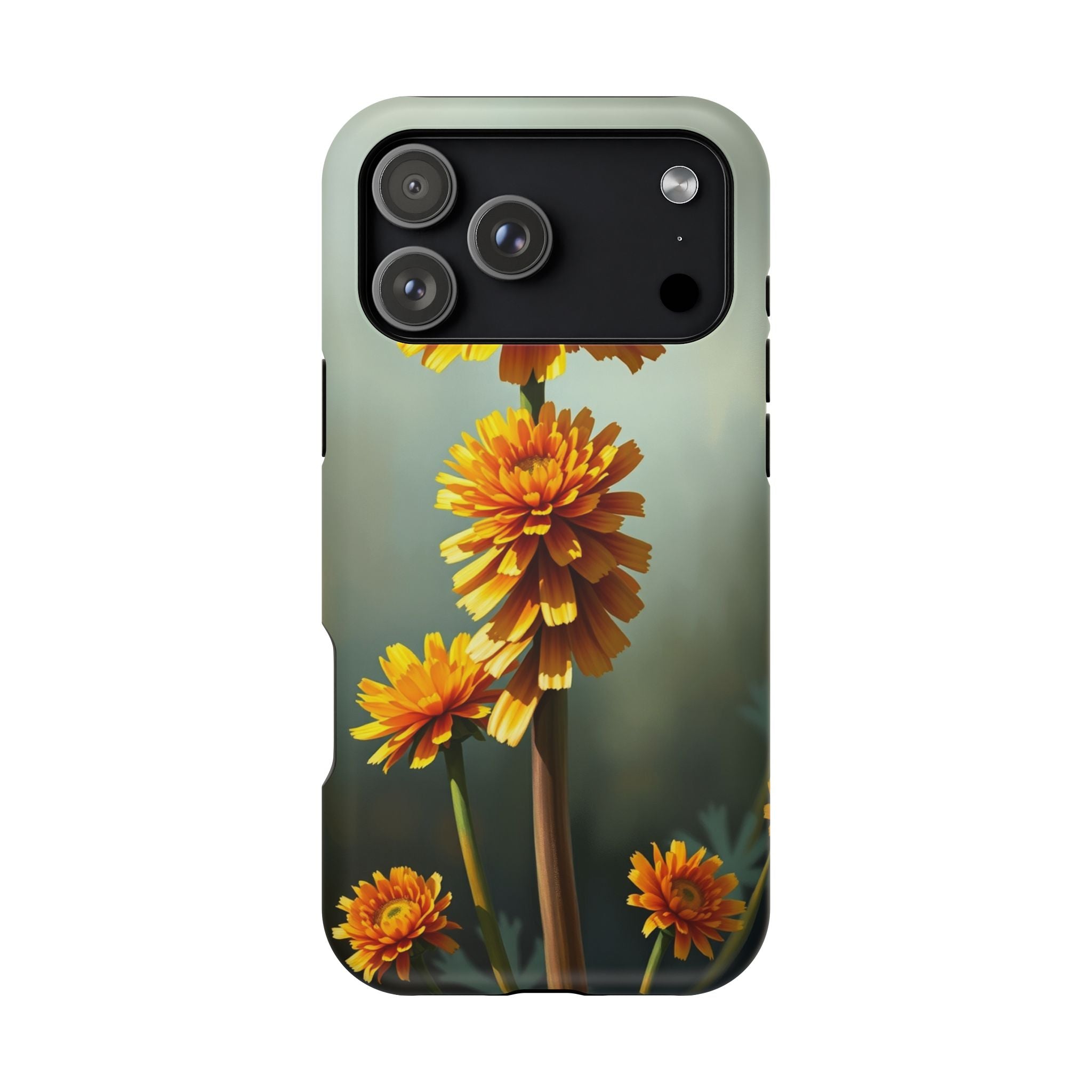 iPhone Ranunculus Stack Electric Art Slim Everyday Designer Case · iPhone Case