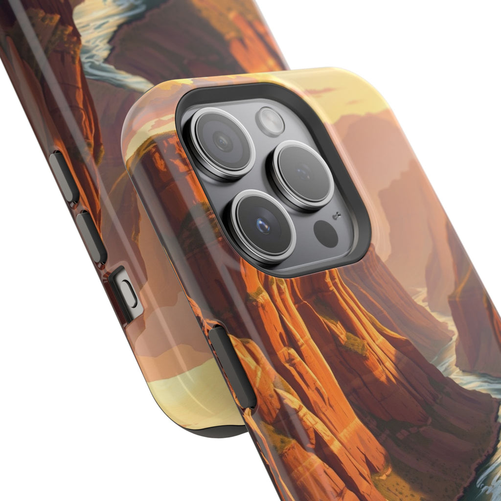 iPhone River Canyon Mystic Art Slim Everyday Designer Case · iPhone Case