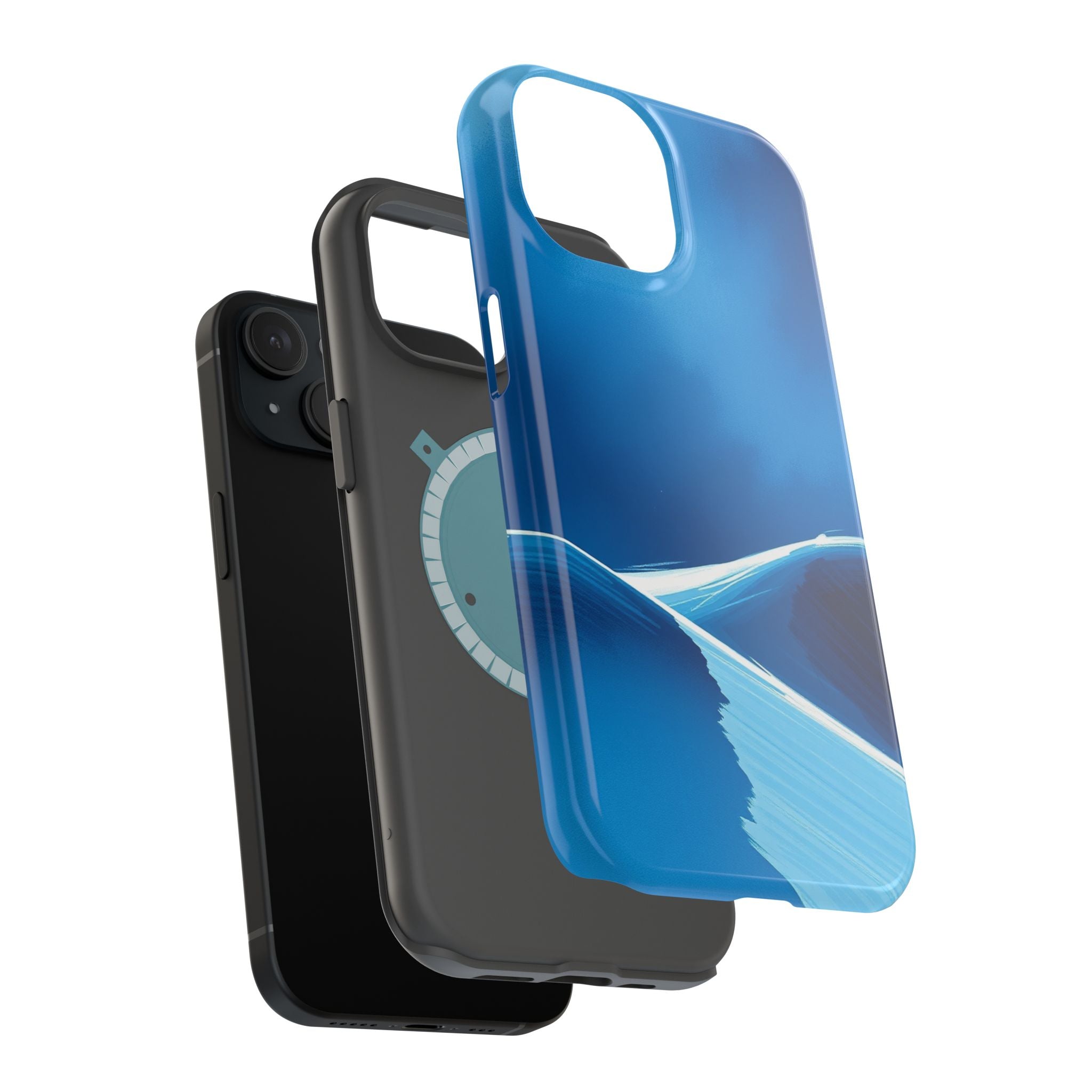 iPhone Desert Dunes Hand-Drawn Sketch Slim Everyday Designer Case · iPhone Case