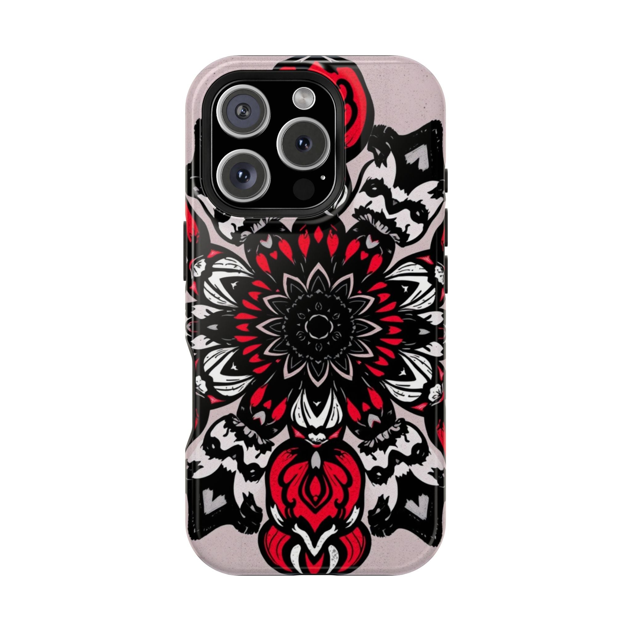 iPhone Floral Mandala Bold Art Slim Everyday Designer Case · iPhone Case