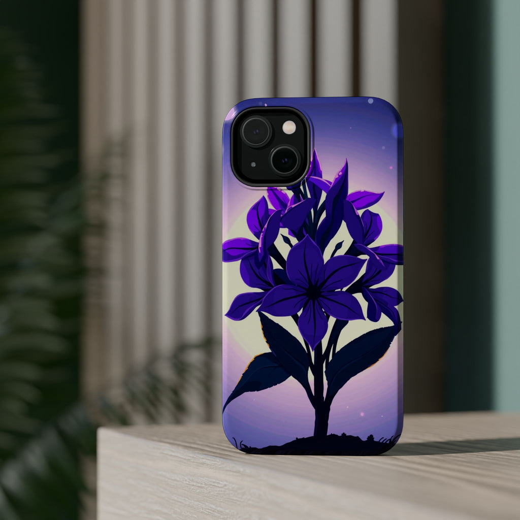 iPhone Floral Crown Mystic Art 13 Bold Modern Everyday Snap Case · iPhone Case