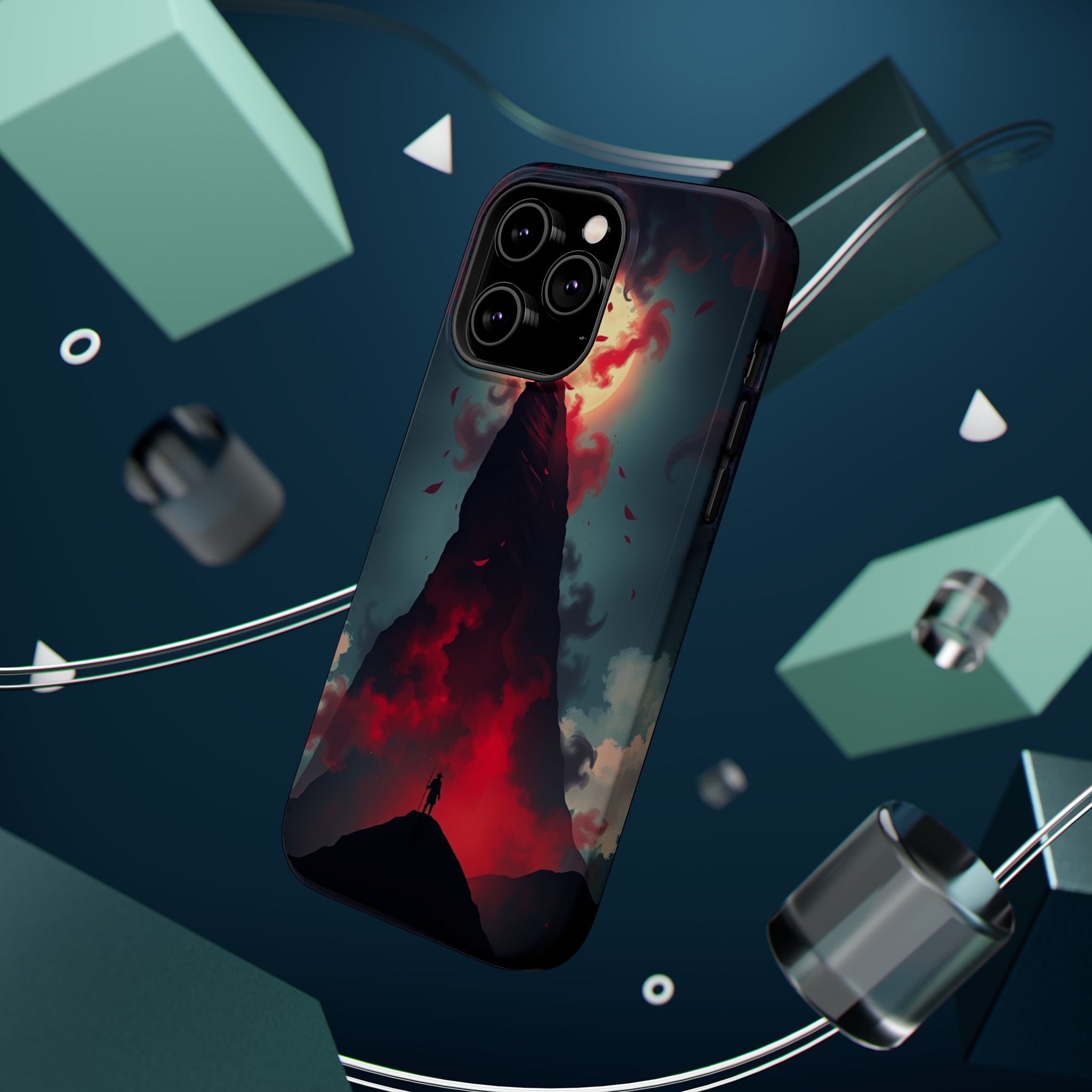 iPhone Petal Storm Cinematic Art Bold Modern Everyday Snap Case · iPhone Case