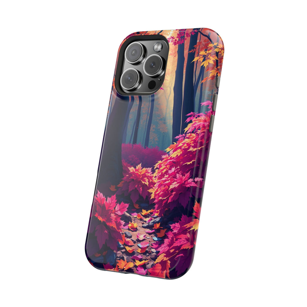 iPhone Earthy Autumn Forest Floor Design Slim Everyday iPhone Designer · iPhone
