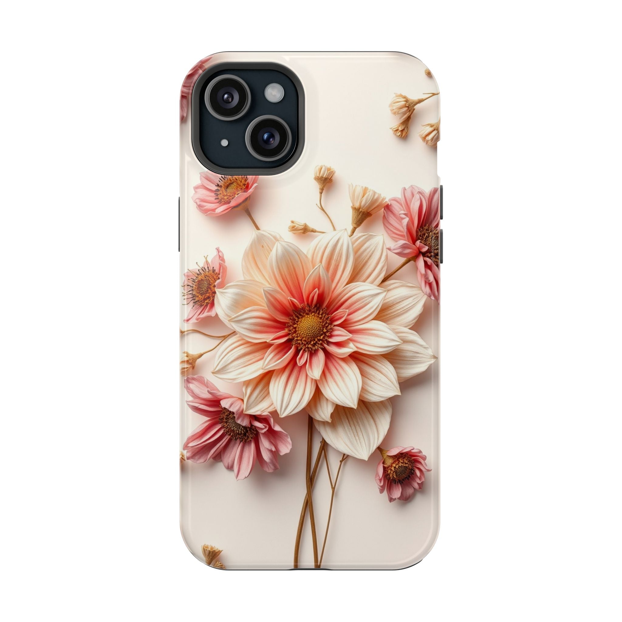 iPhone Dried Flower Flat Lay Enchanted Art Slim iPhone Everyday · iPhone Case