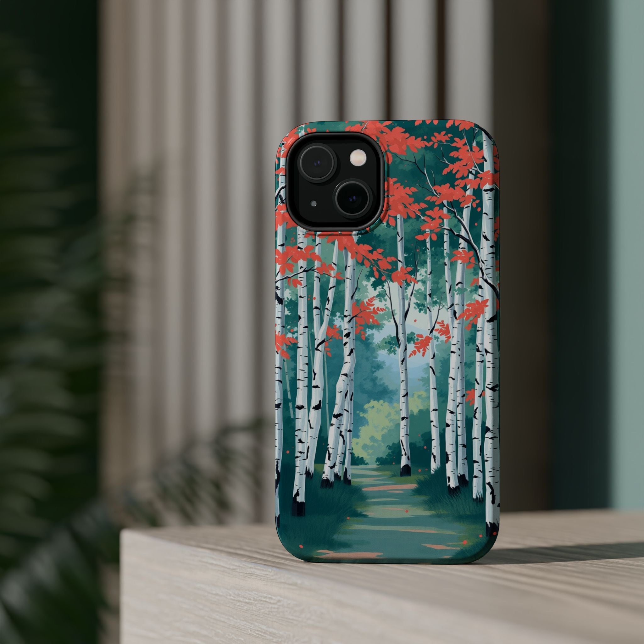 iPhone Birch Grove Mystic Art Slim Everyday Designer Case · iPhone Case