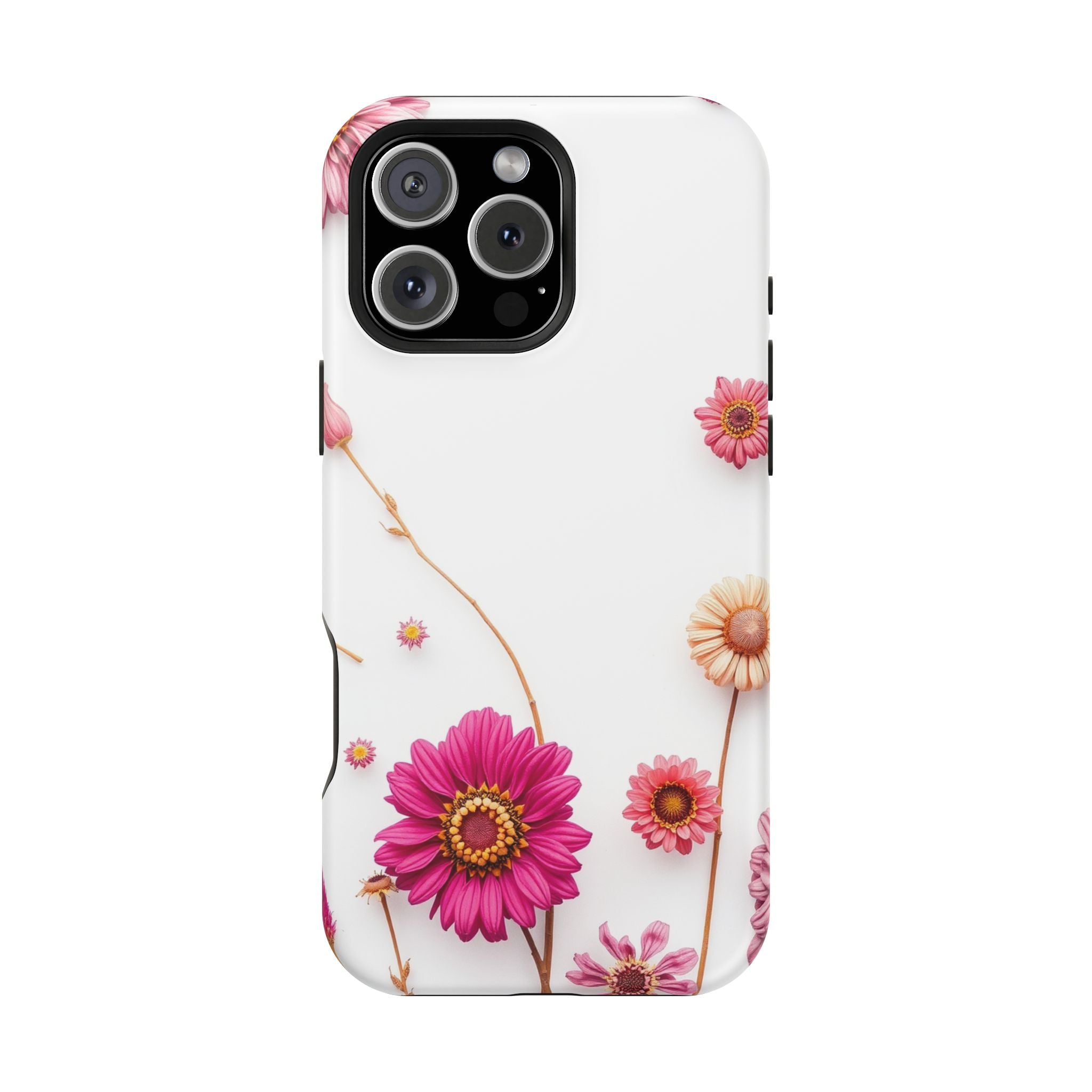 iPhone Earthy Dried Flower Flat Lay Design Slim iPhone Everyday · iPhone Case