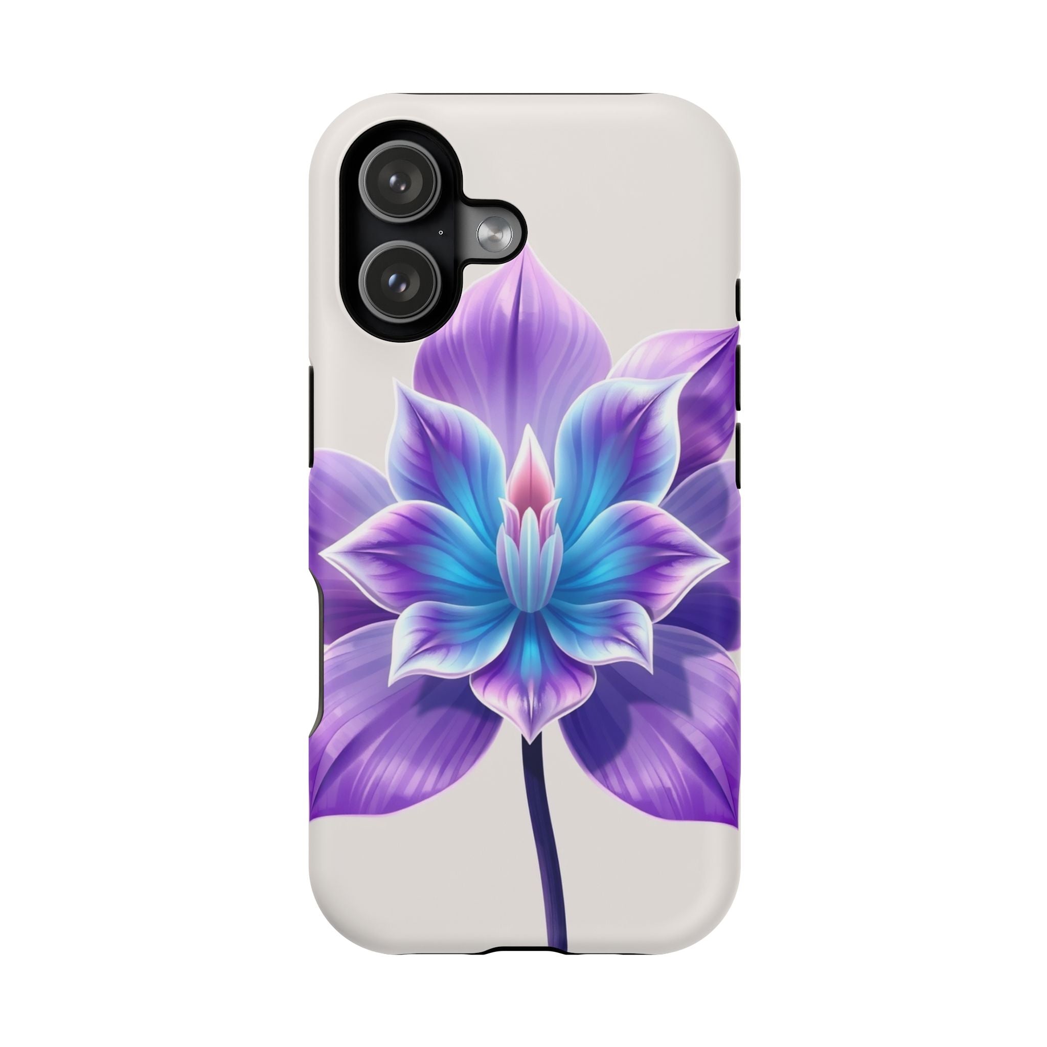 iPhone Dreamy Neon Floral Design 10 Slim Everyday Designer Case · iPhone Case