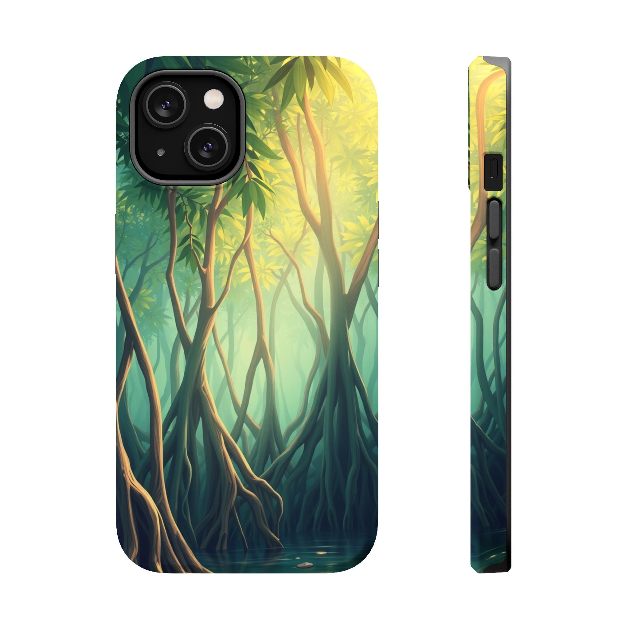 iPhone Mangrove Roots Dreamy Ethereal Slim Everyday Designer Case · iPhone Case