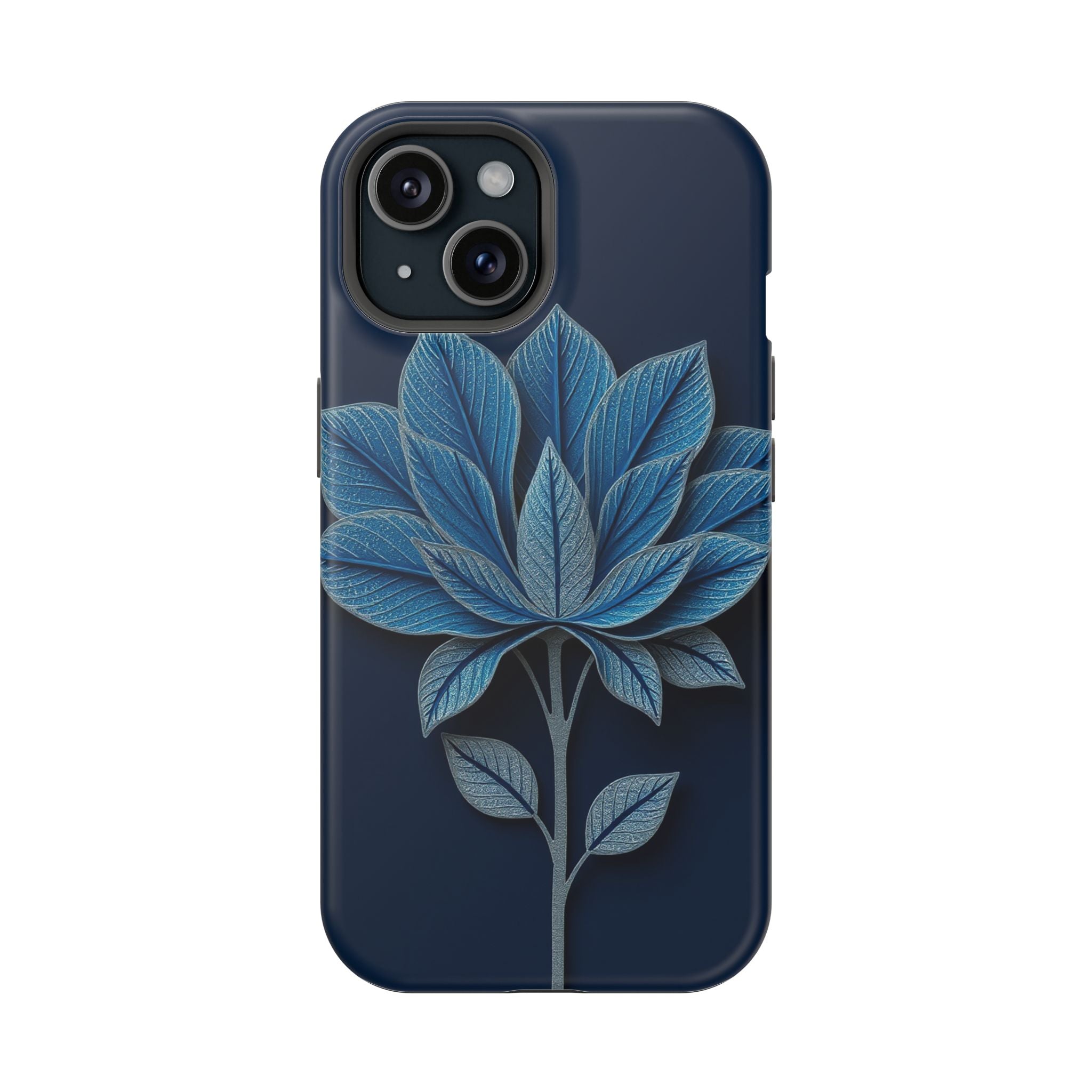 iPhone Night Bloomer Paper Cut Art Bold Modern Everyday Snap Case · iPhone Case