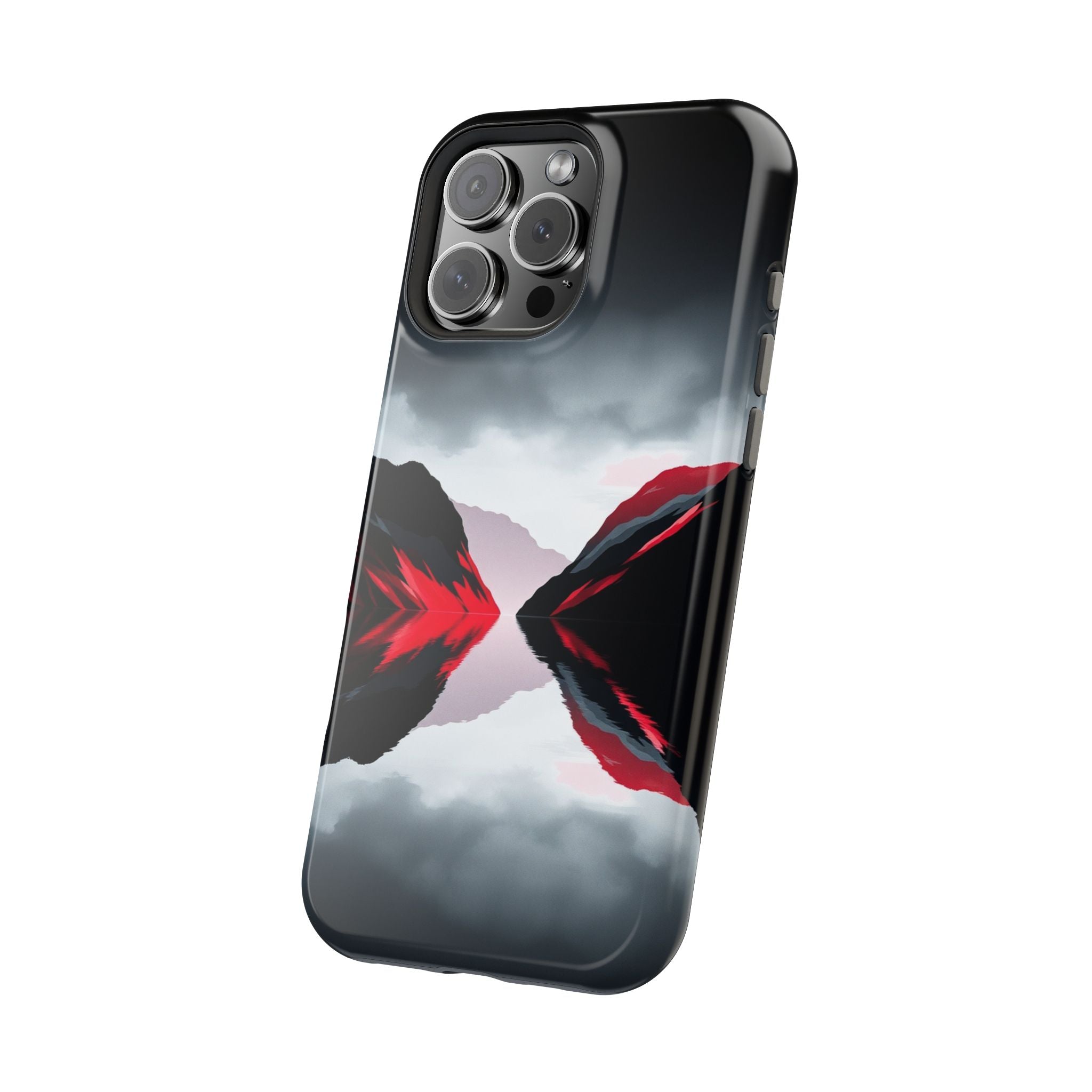 iPhone Vibrant Fjord Reflection Design Slim Everyday Designer Case · iPhone Case