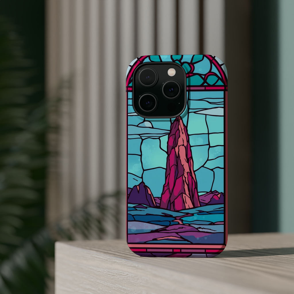 iPhone Tundra Expanse Stained Glass Slim Everyday Designer Case · iPhone Case