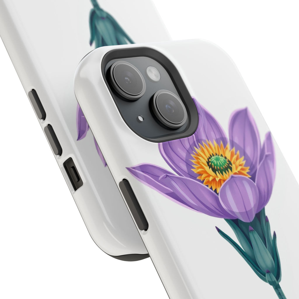 iPhone Indigo And Violet Desert Flower Slim Everyday Designer Case · iPhone Case