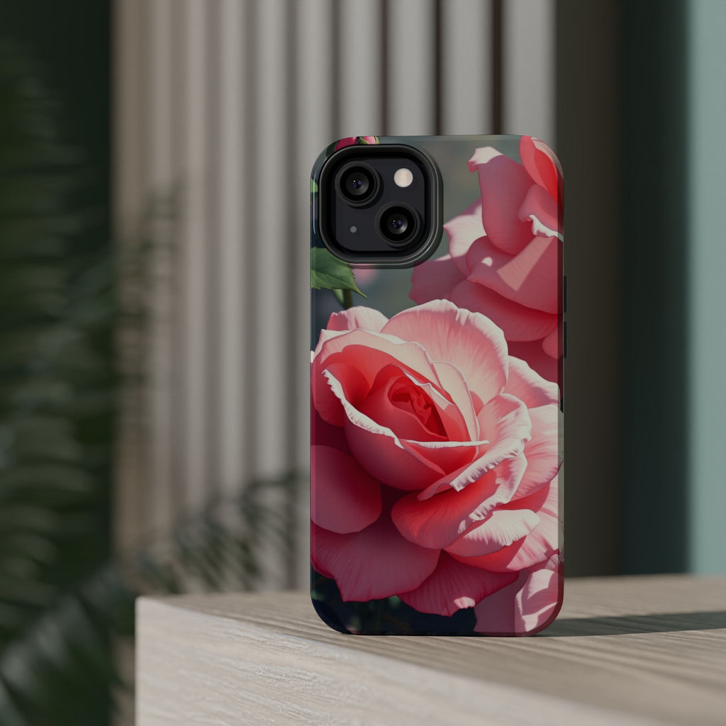 iPhone Serene Rose Garden Design Bold Modern Everyday Snap Case · iPhone Case