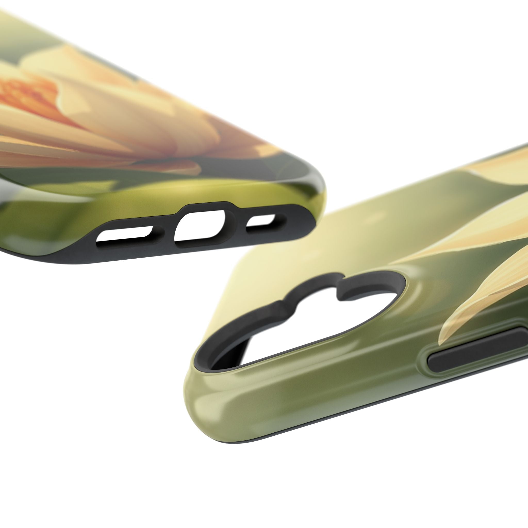iPhone Bloom and Leaf Grunge Distressed Slim Everyday iPhone Designer · iPhone C