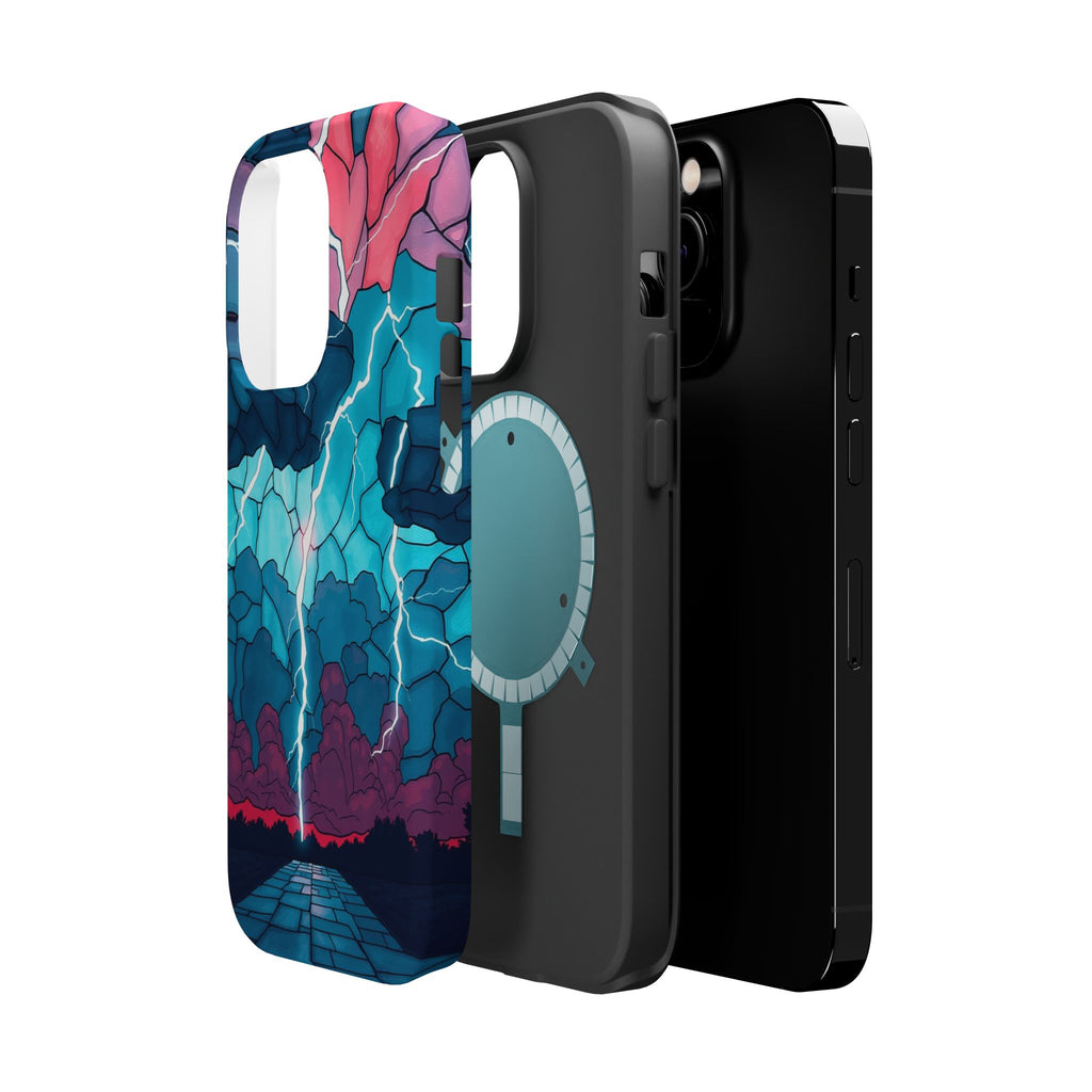 iPhone Earthy Thunderstorm Sky Design Slim Everyday Designer Case · iPhone Case