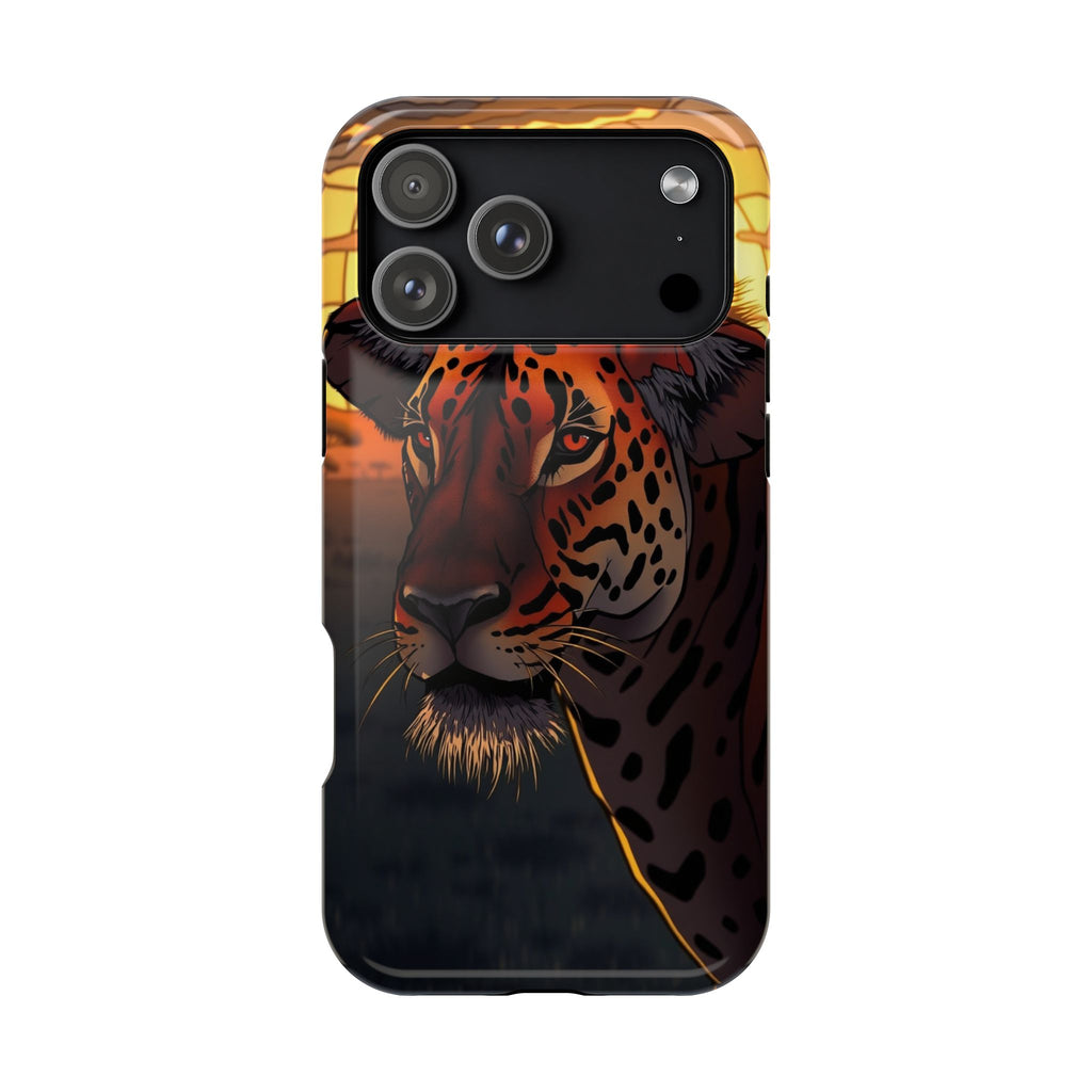 iPhone Savanna Horizon Stained Glass Slim Everyday Designer Case · iPhone Case