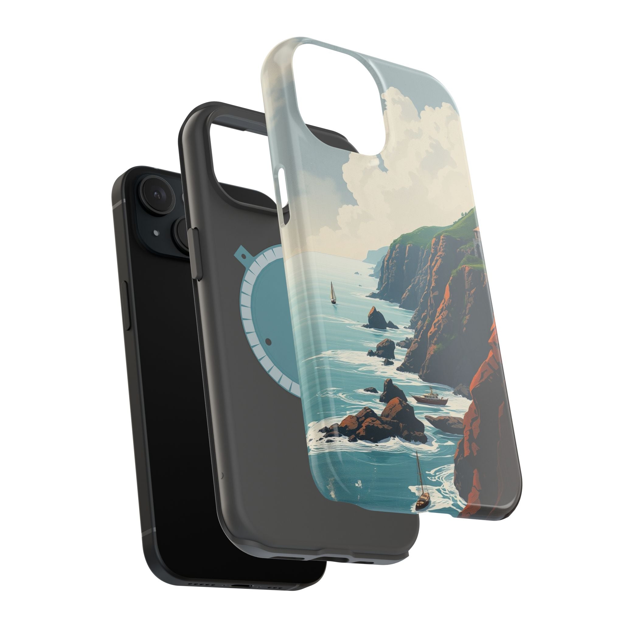 iPhone Hibiscus Coast Bold Art Slim Everyday Designer Case · iPhone Case